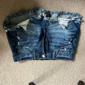 Jean shorts